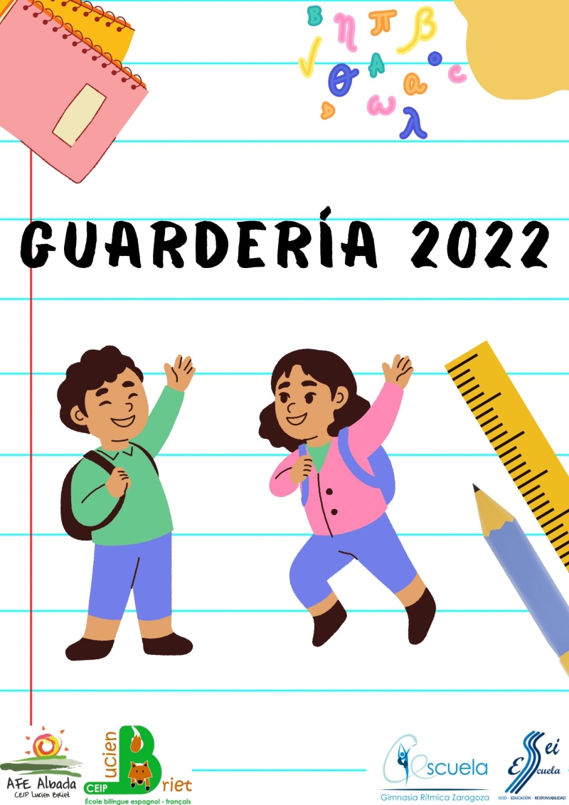 GUARDERÍAS LUCIEN BRIET 2022-2023 - Inscríbete