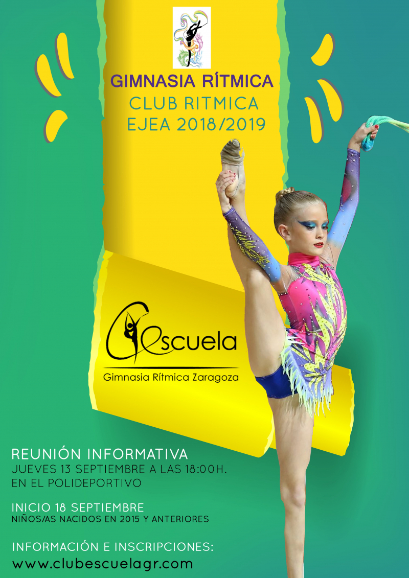 CLUB RÍTMICA EJEA  2018/2019 - Inscríbete