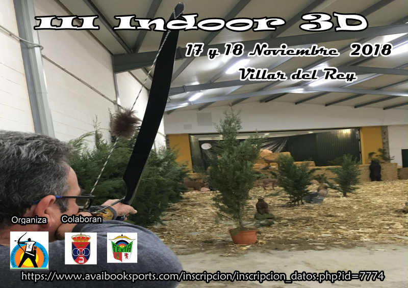 III INDOOR  ( TIRO CON ARCO )  2018 - Inscríbete