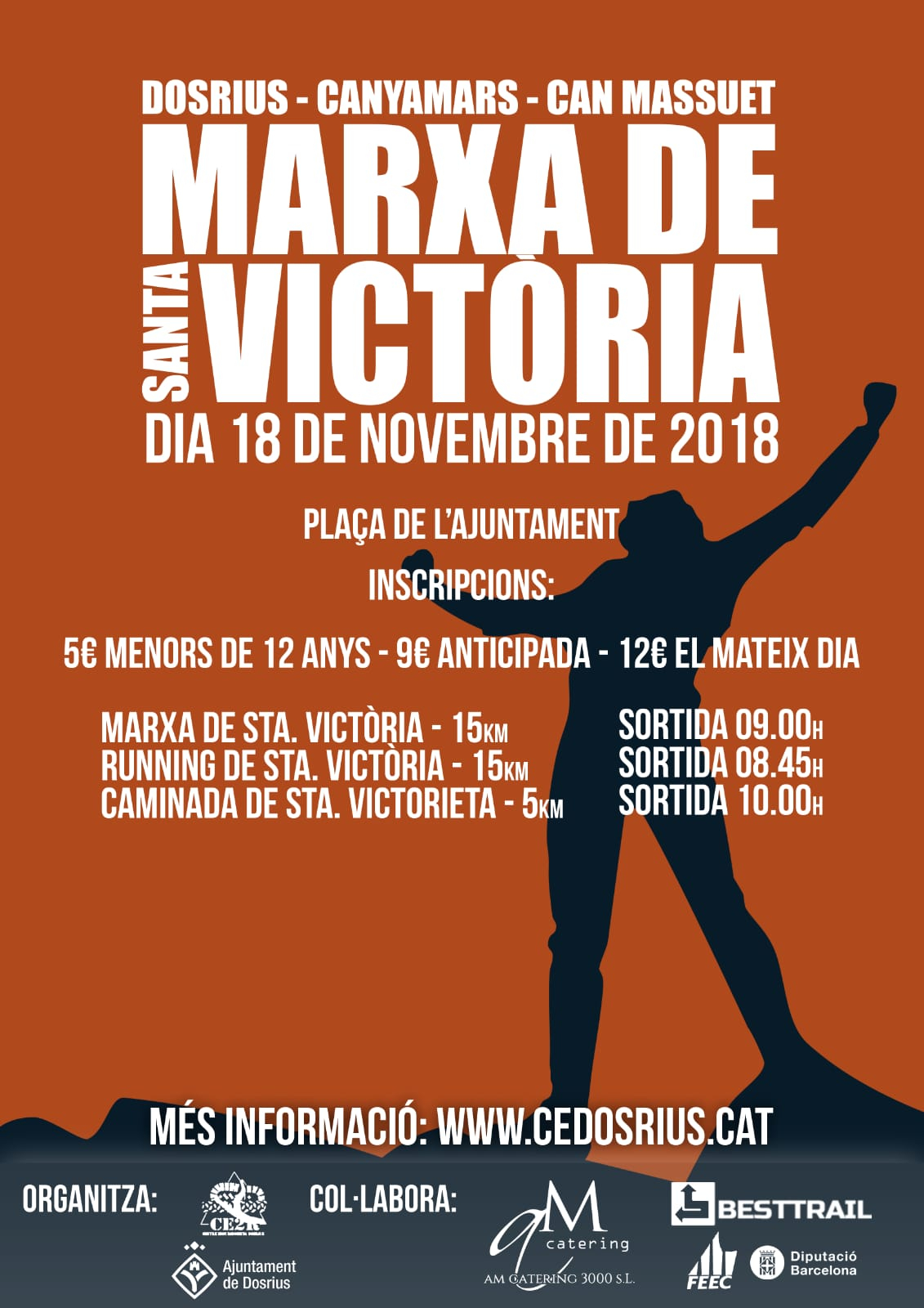 MARXA DE SANTA VICTÒRIA 2018 (NOVA DATA) - Inscriu-te