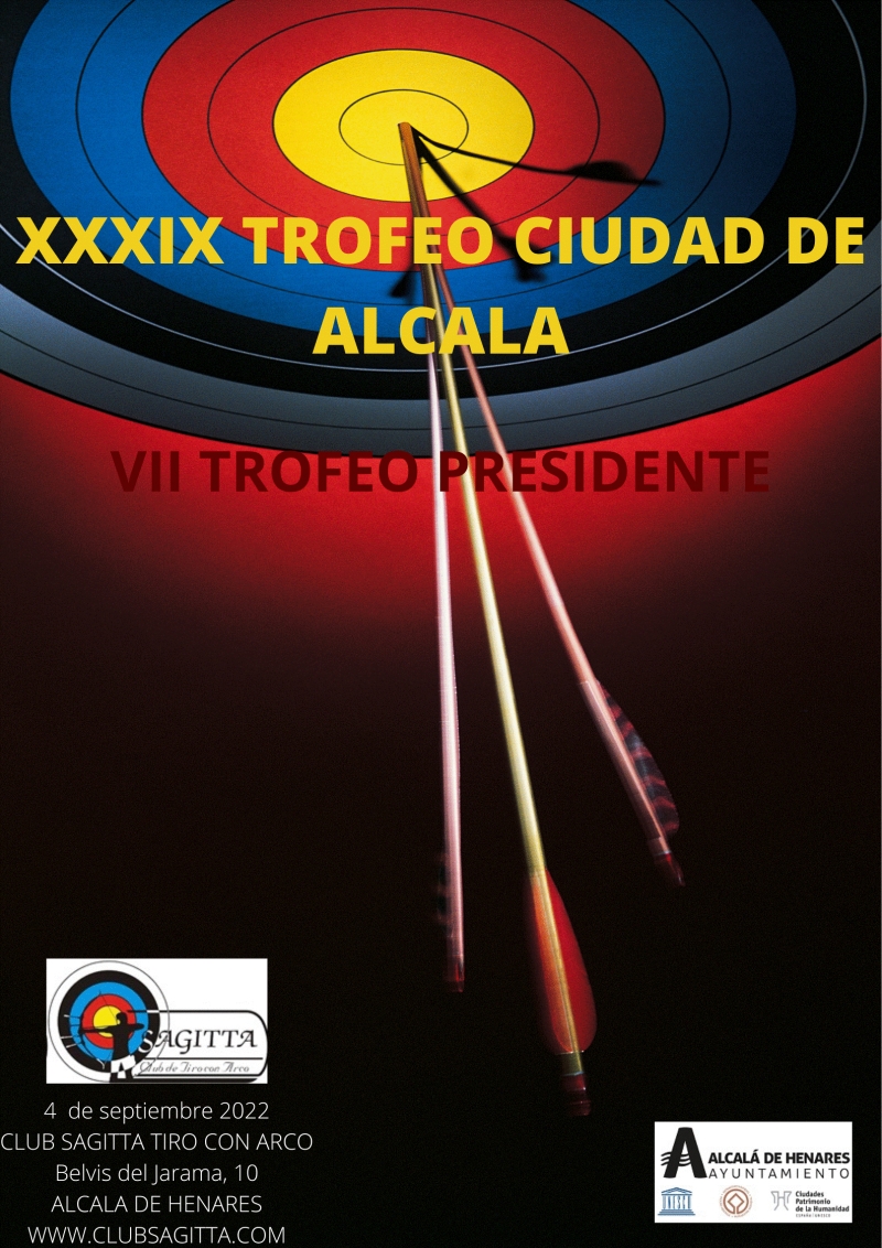 XXXIX TROFEO CIUDAD DE ALCALA Y VII TROFEO PRESIDENTE - Inscríbete