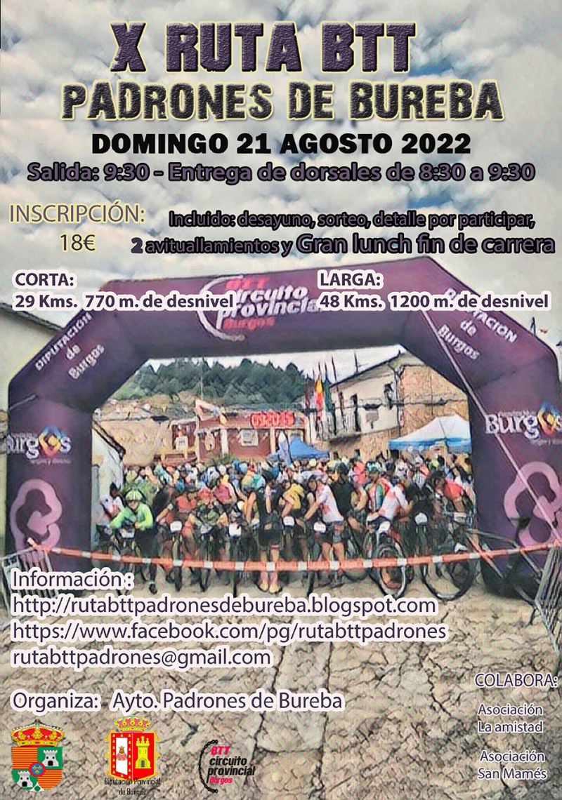 X RUTA BTT PADRONES DE BUREBA