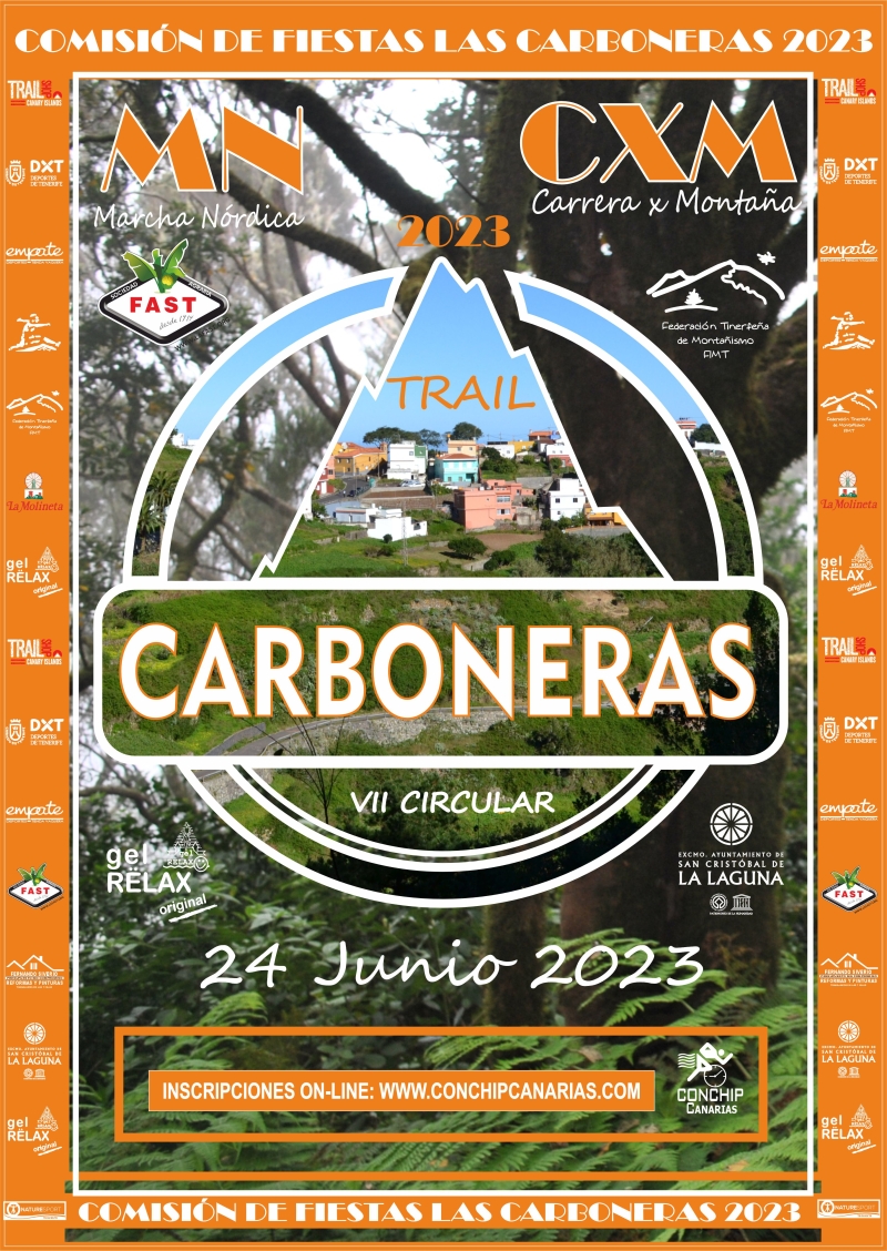 VII CIRCULAR LAS CARBONERAS TRAIL 2023 - Inscríbete