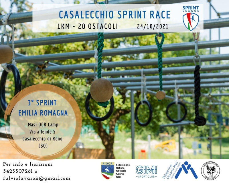 CASALECCHIO SPRINT RACE - Iscriviti