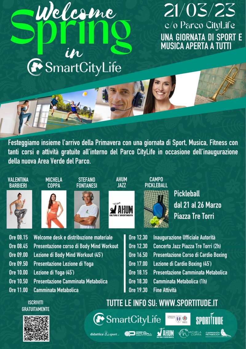 WELCOME SPRING IN SMARTCITYLIFE 2023 - Register