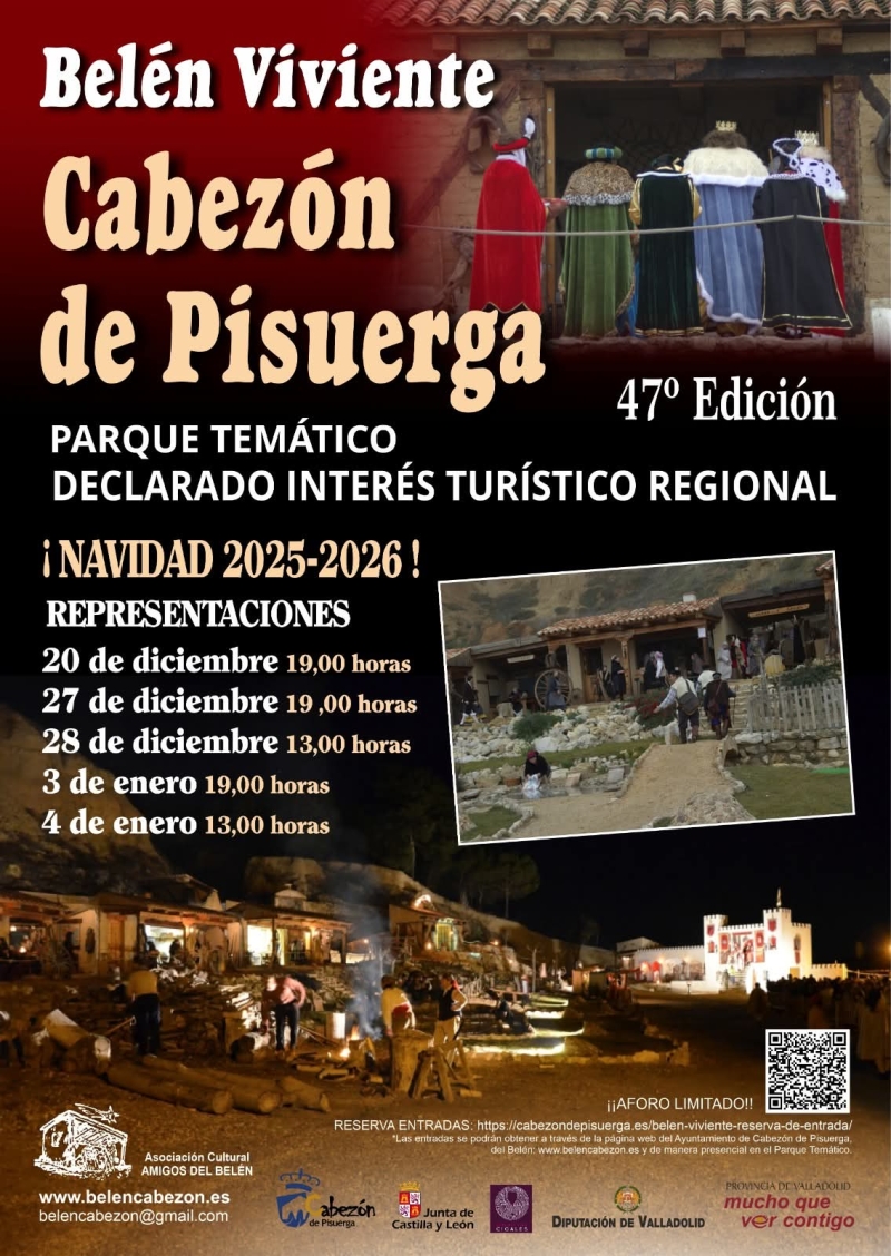 Locandina dell&rsquo;evento BELÉN VIVIENTE CABEZÓN DE PISUERGA