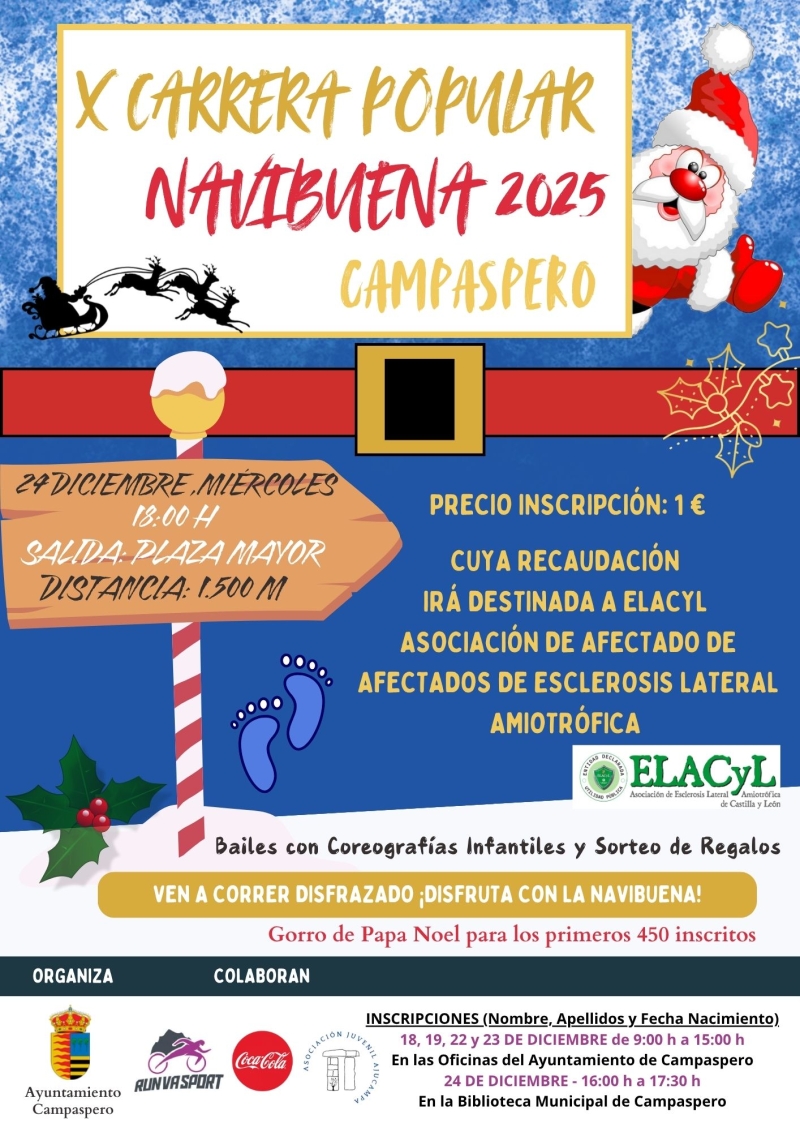 Locandina dell&rsquo;evento X CARRERA POPULAR NAVIBUENA CAMPASPERO