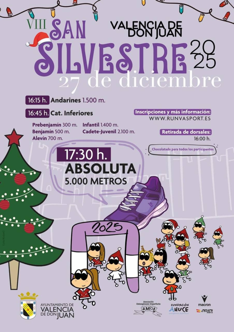 Locandina dell&rsquo;evento VIII SAN SILVESTRE POPULAR COYANTINA