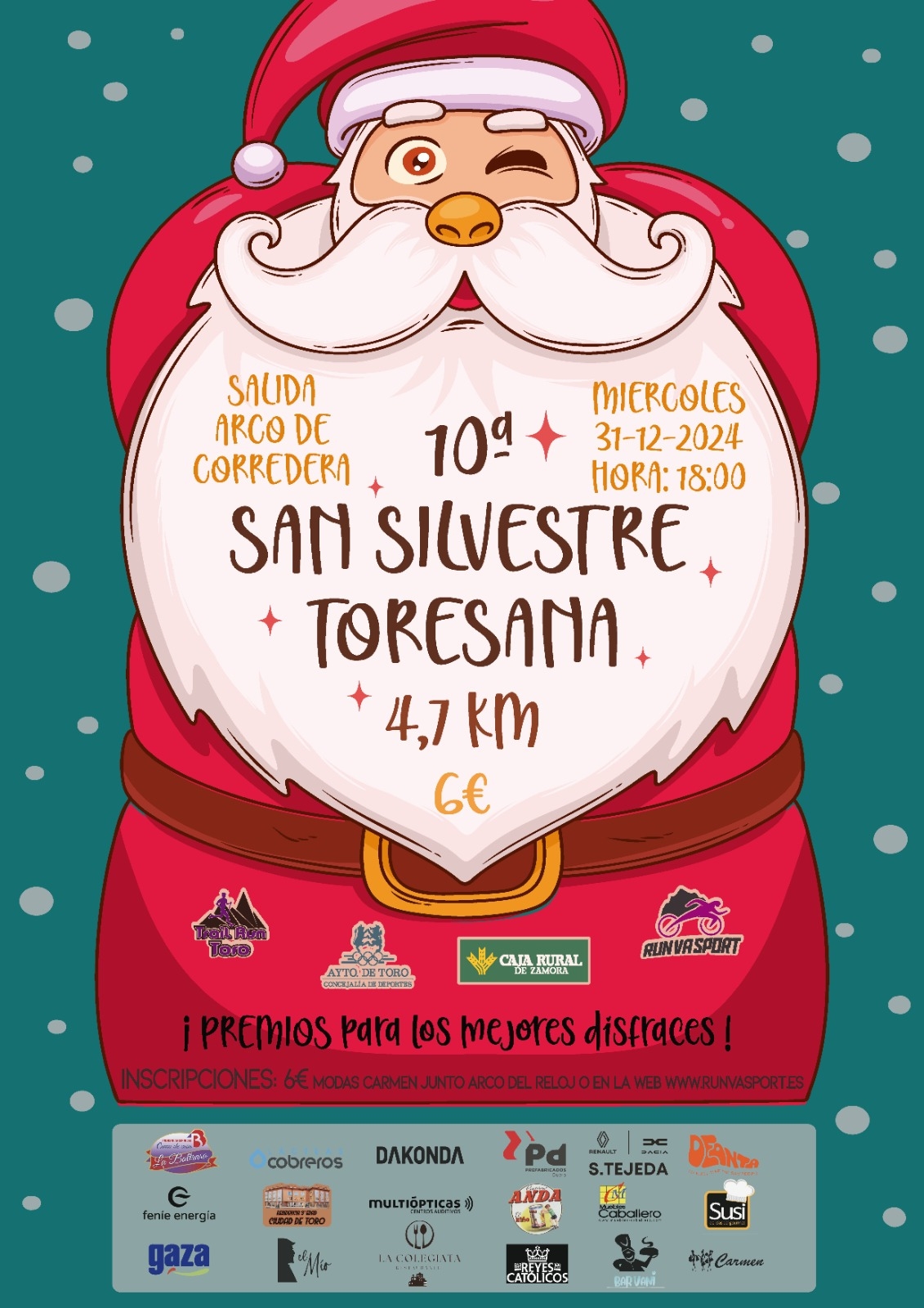 Locandina dell&rsquo;evento X SAN SILVESTRE TORESANA
