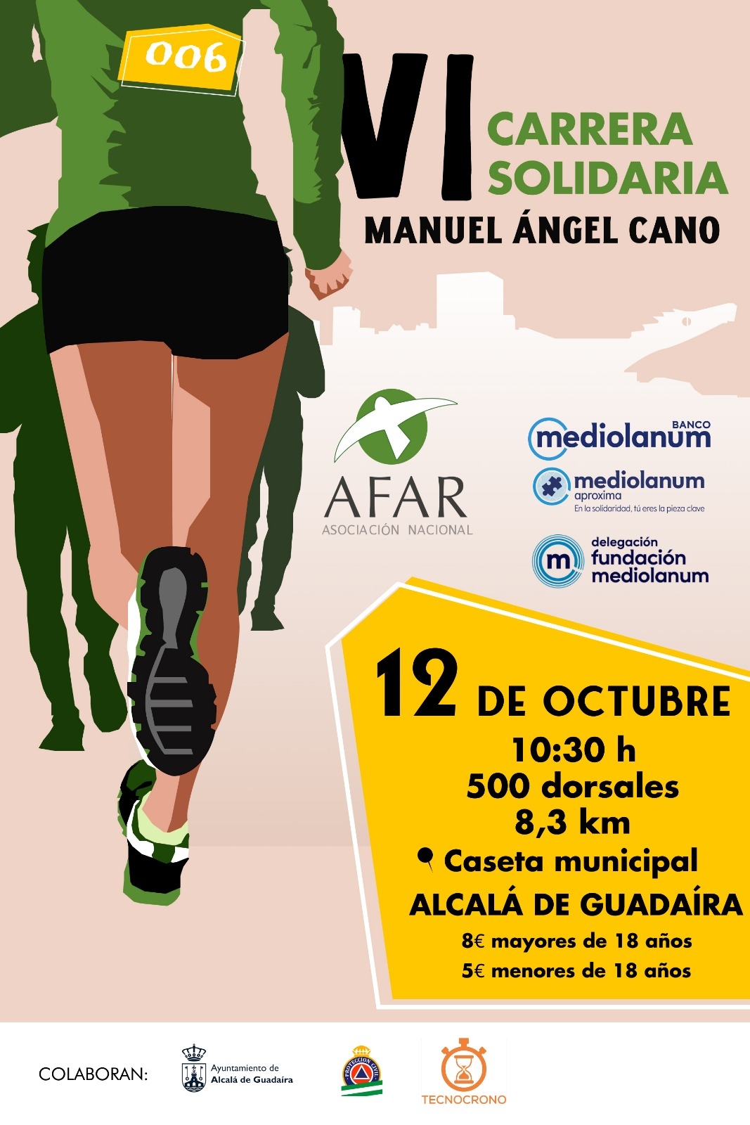 Resultados VI CARRERA SOLIDARIA 