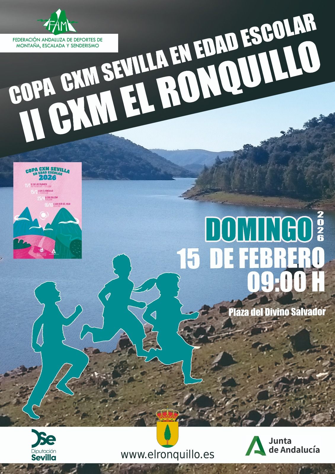 Cartel del evento II CXM EL RONQUILLO EN EDAD ESCOLAR