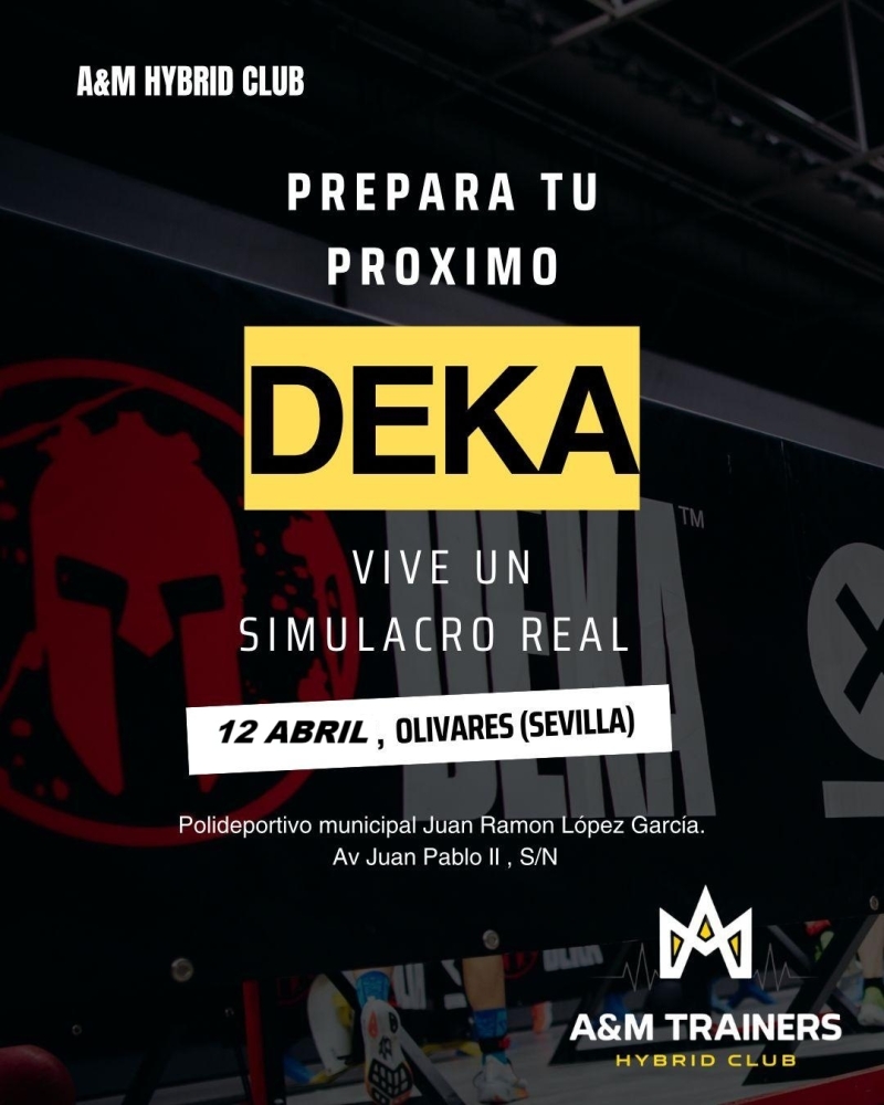 Event Poster SIMULACRO DEKA