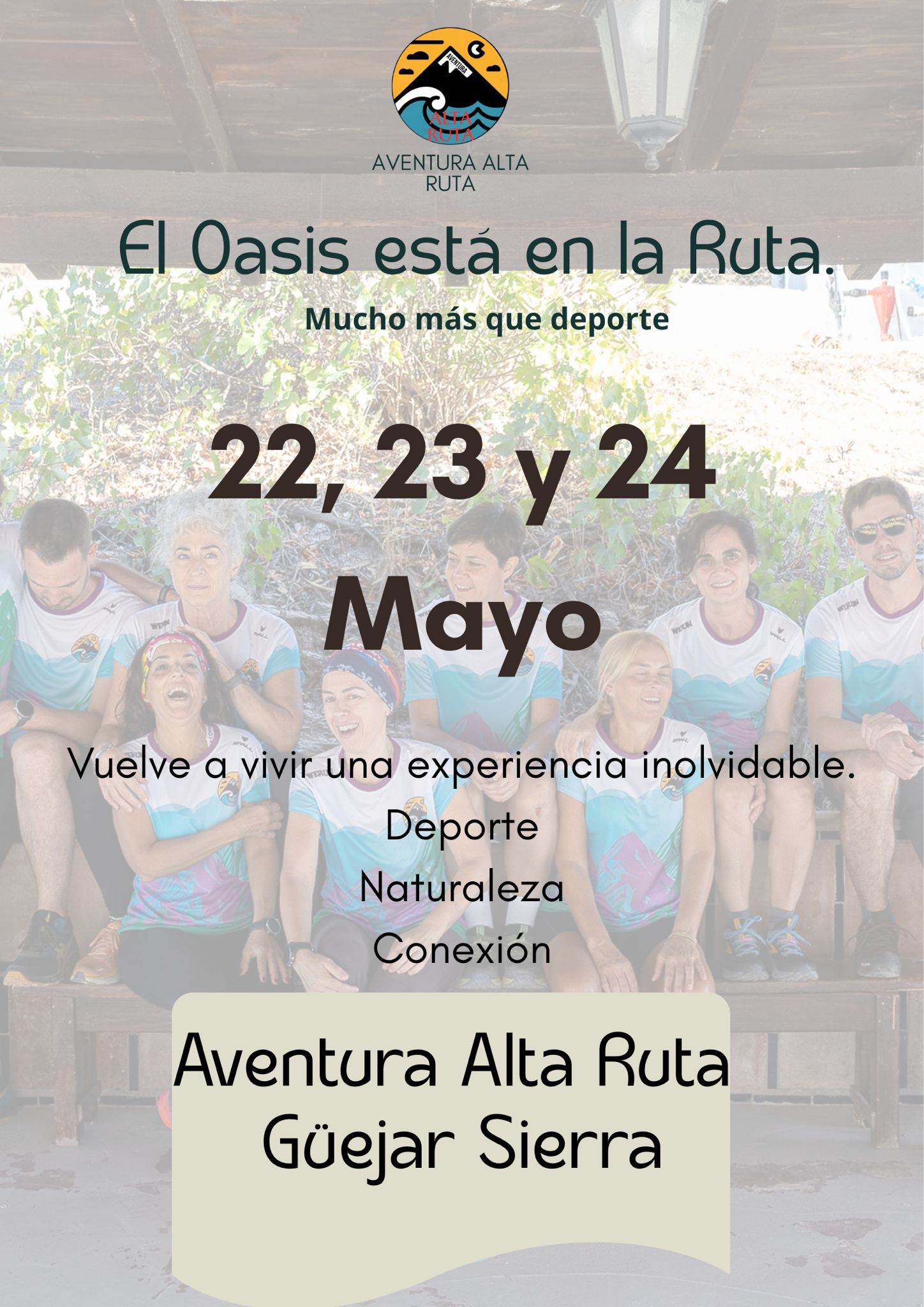 Event Poster EL OASIS ESTA EN LA RUTA