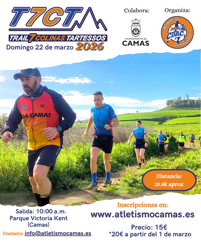 Resultados TRAIL 7 COLINAS DE TARTESSOS 2026 – T7CT
