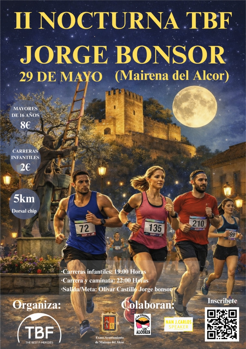 Resultados II CARRERA NOCTURNA TBF JORGE BONSOR