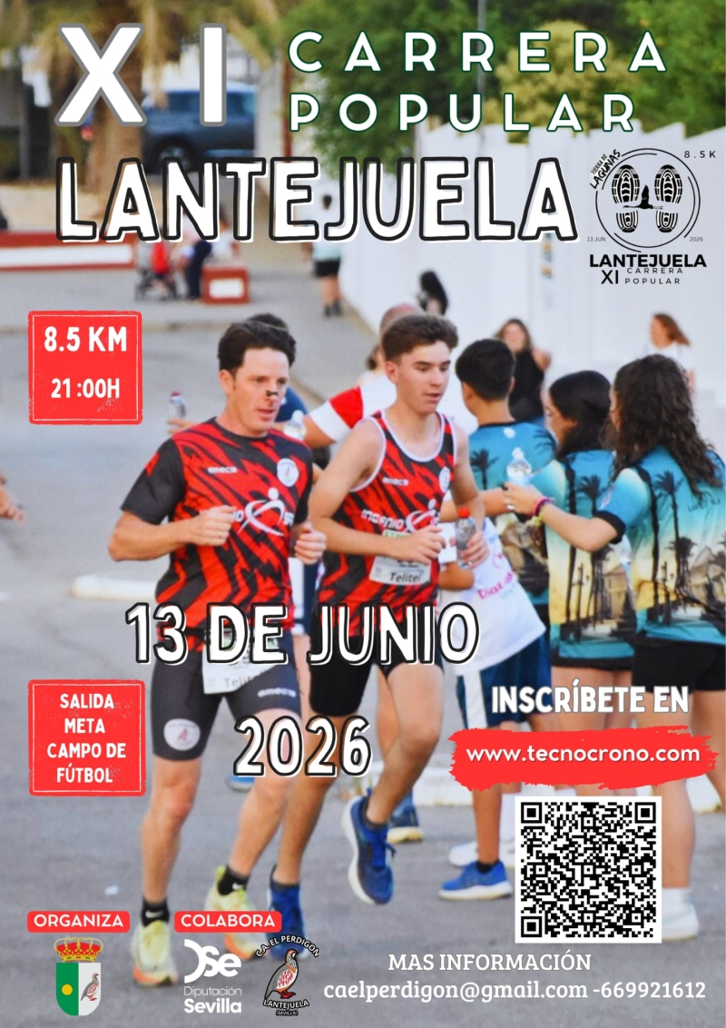 Resultados XI CARRERA POPULAR LANTEJUELA
