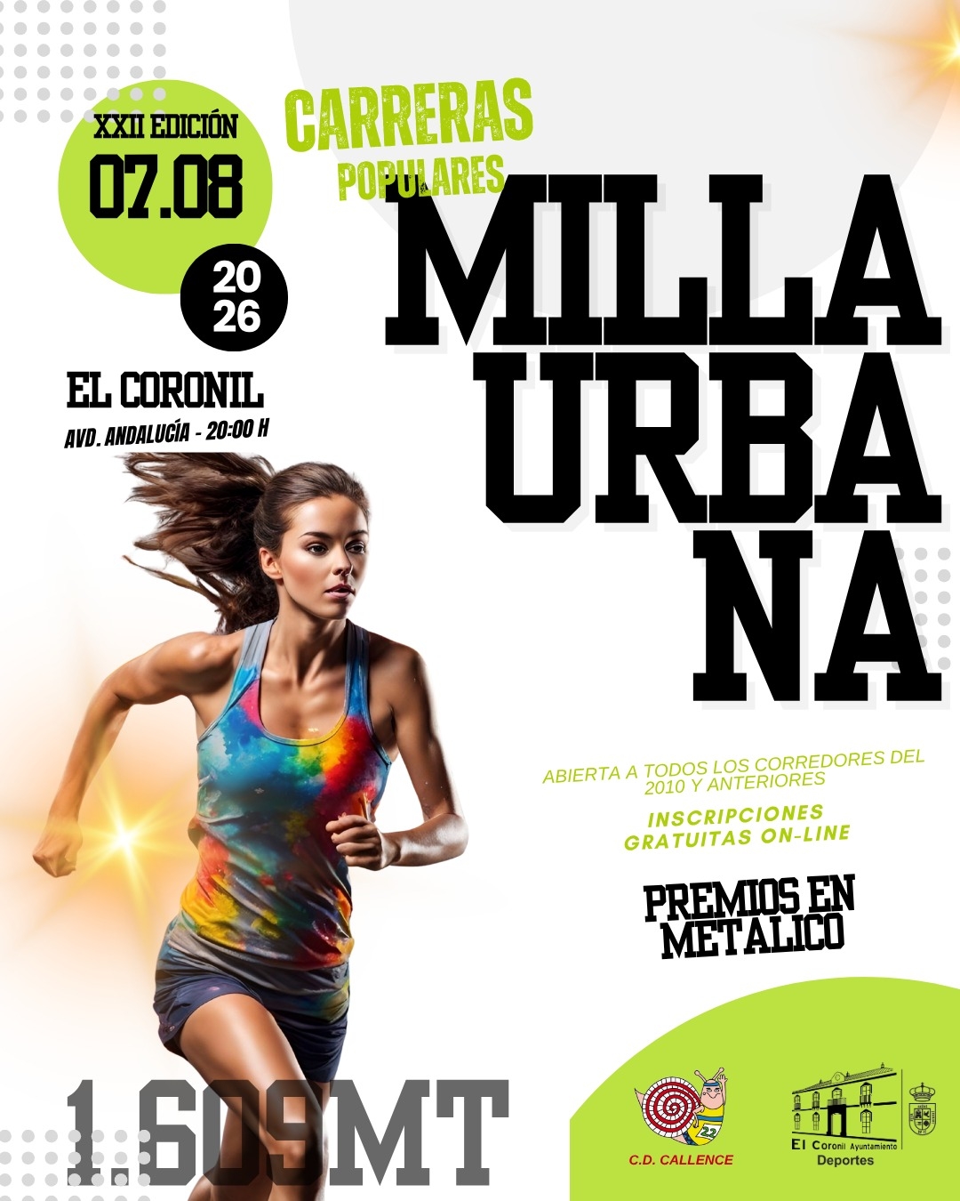 Event Poster XXII MILLA URBANA EL CORONIL