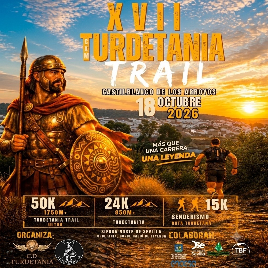 Resultados XVII  CXM TURDETANIA TRAIL 2026