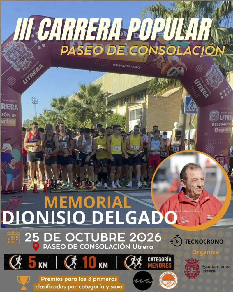 Resultados CARRERA POPULAR PASEO DE CONSOLACION – MEMORIAL DIONISIO DELGADO
