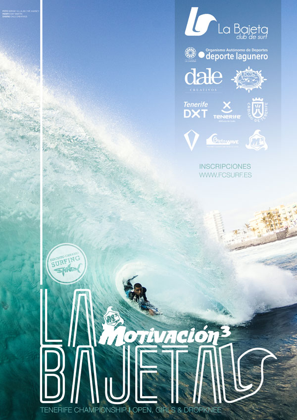 Cartel del evento II PRUEBA CIRCUITO CANARIO DE SURFING SHARK - LA BAJETA
