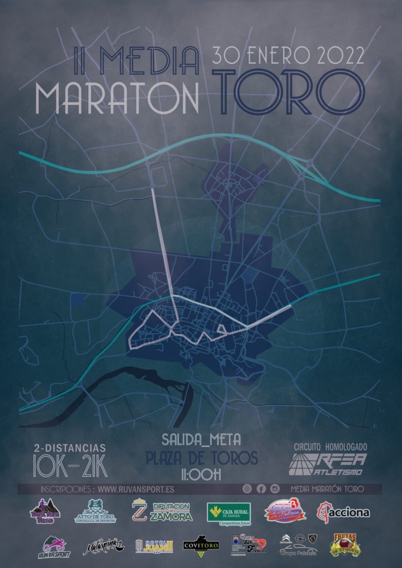 Event Poster MEDIA MARATÓN TORO