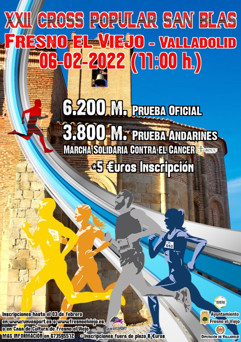Event Poster XXII CROSS POPULAR SAN BLAS FRESNO EL VIEJO