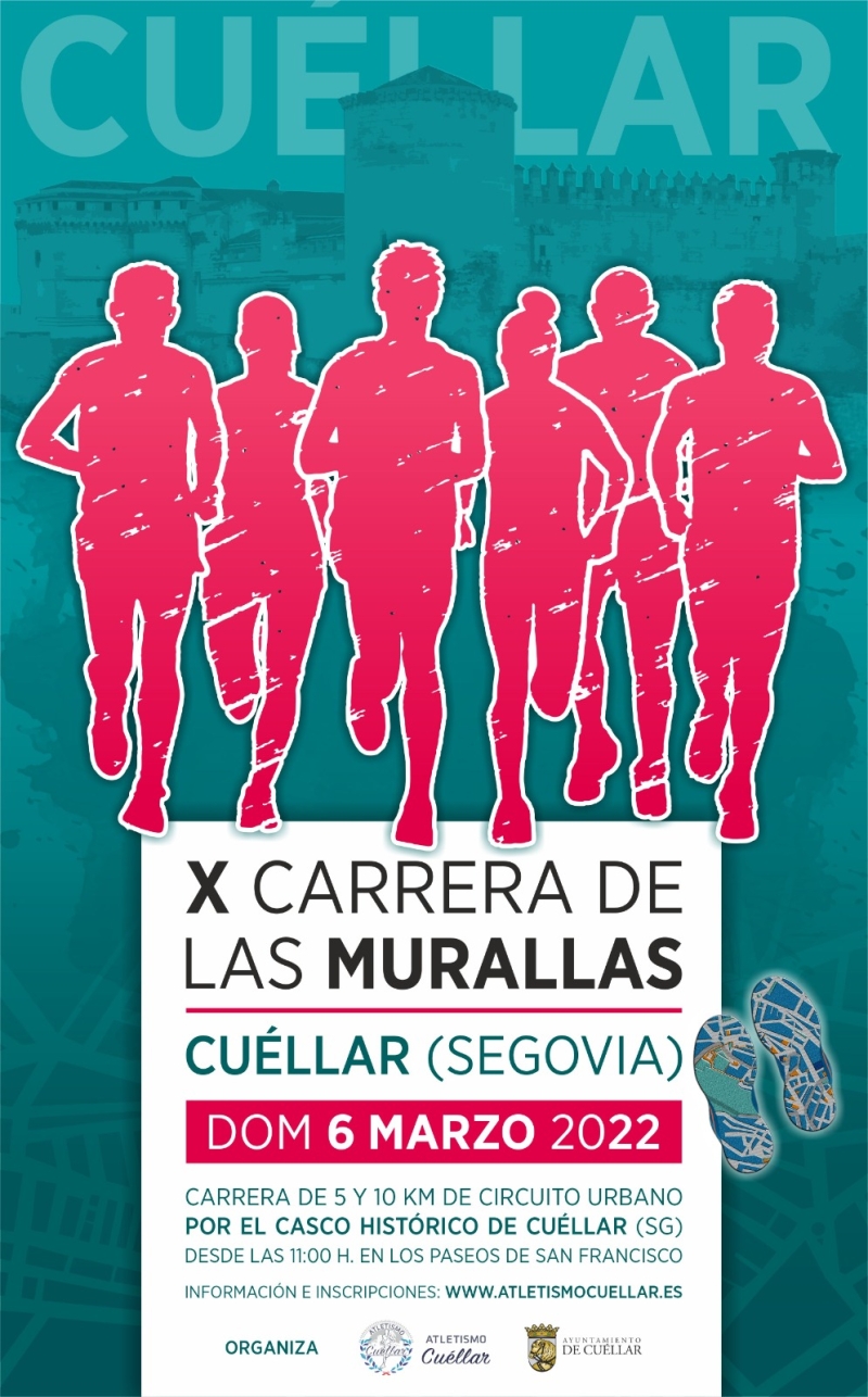Event Poster X CARRERA POPULAR MURALLAS DE CUÉLLAR