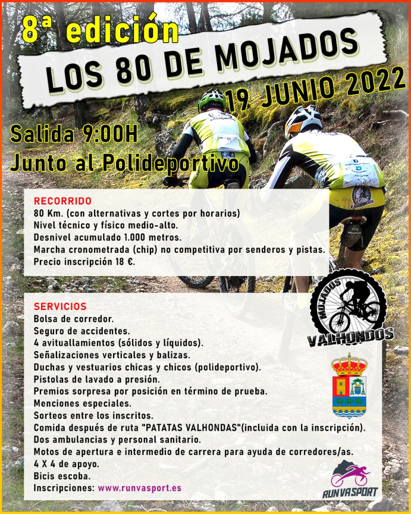 Event Poster 8ºEDICION LOS 80 DE MOJADOS