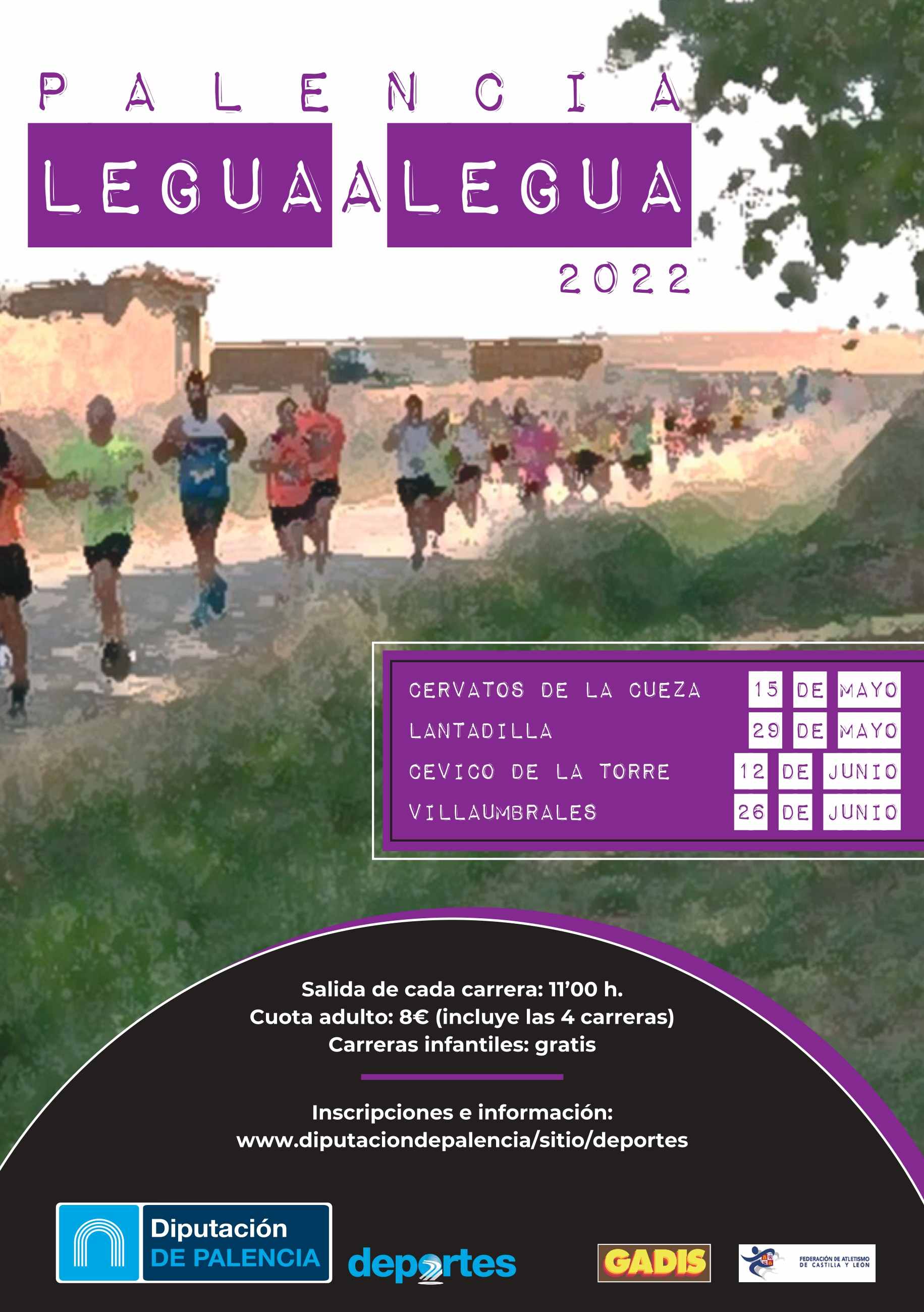 Event Poster LANTADILLA  PALENCIA LEGUA A LEGUA 2022 