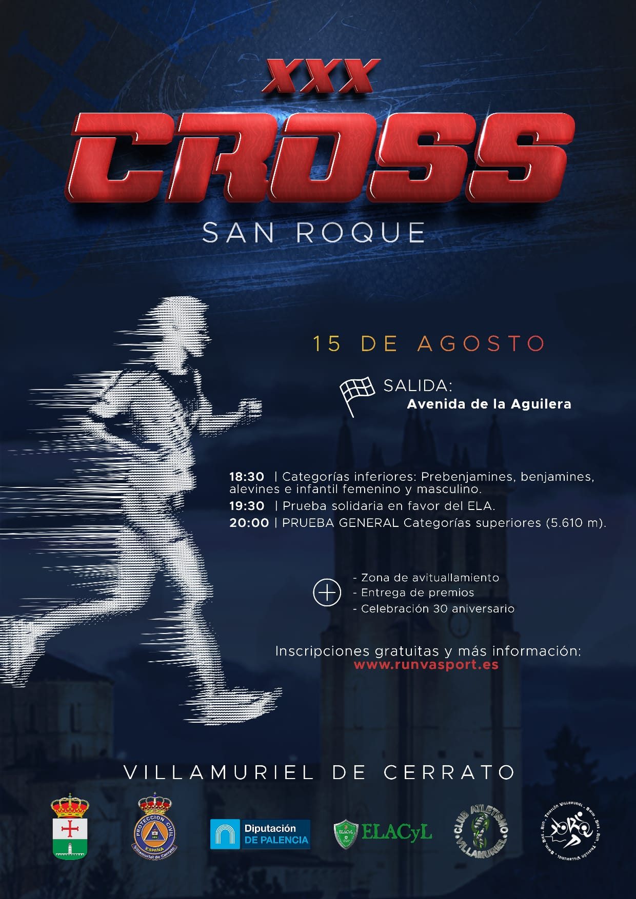 Event Poster XXX CROSS SAN ROQUE - VILLAMURIEL DE CERRATO