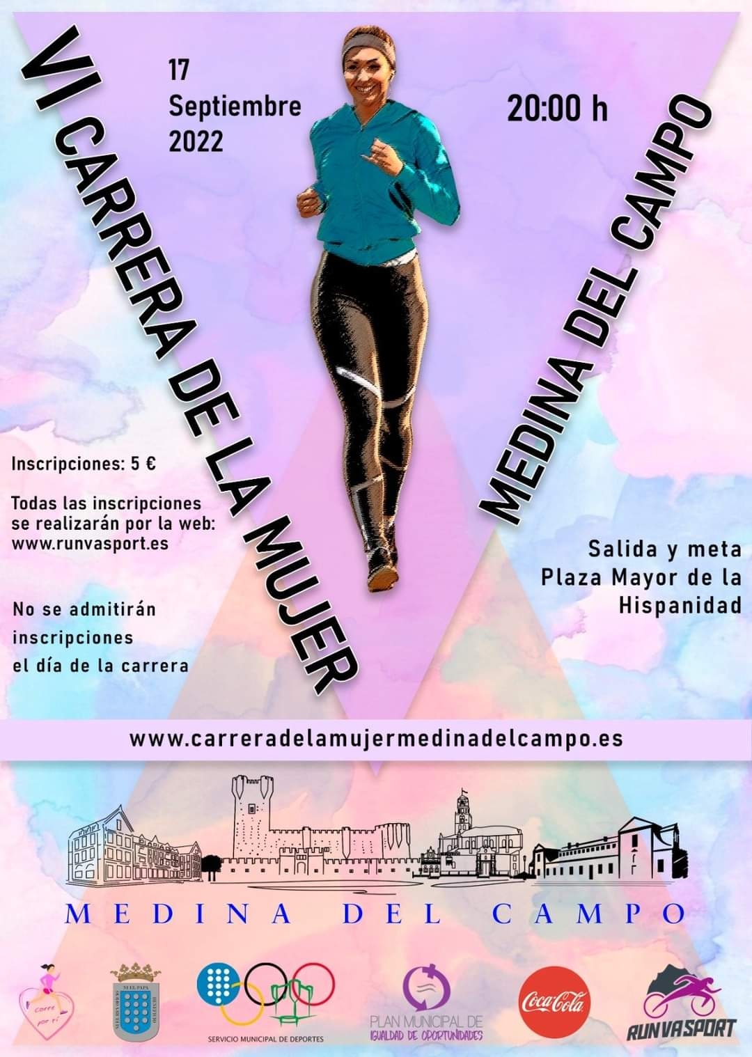 Event Poster VI CARRERA DE LA MUJER  MEDINA DEL CAMPO