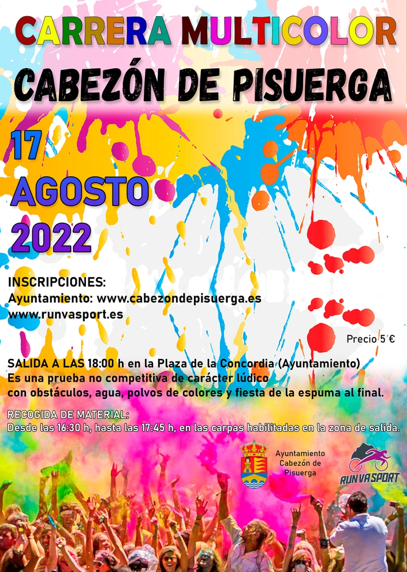 Event Poster CARRERA MULTICOLOR CABEZÓN DE PISUERGA