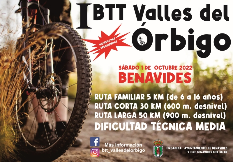 Event Poster I BTT VALLES DE ÓRBIGO
