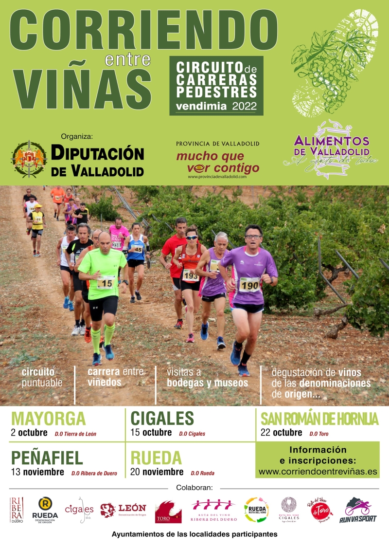 Event Poster PEÑAFIEL-CIRCUITO CORRIENDO ENTRE VIÑAS 2022