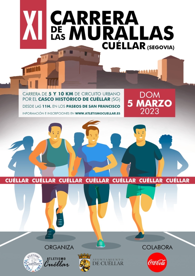 Event Poster XI CARRERA POPULAR MURALLAS DE CUÉLLAR