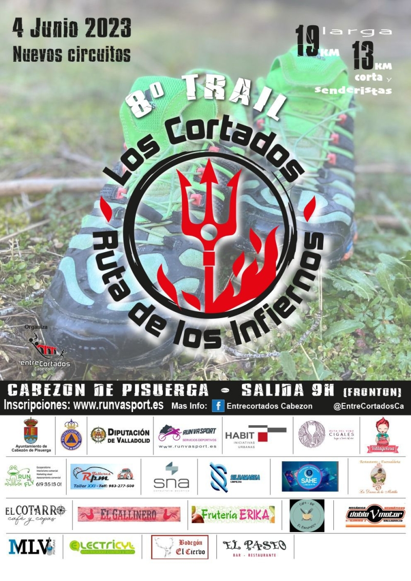 Event Poster VIII TRAIL LOS CORTADOS