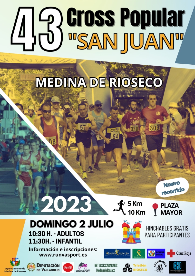 Event Poster 43ª CROSS DE SAN JUAN MEDINA DE RIOSECO