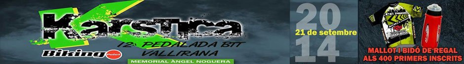 12ª PEDALADA BTT  DE VALLIRANA 