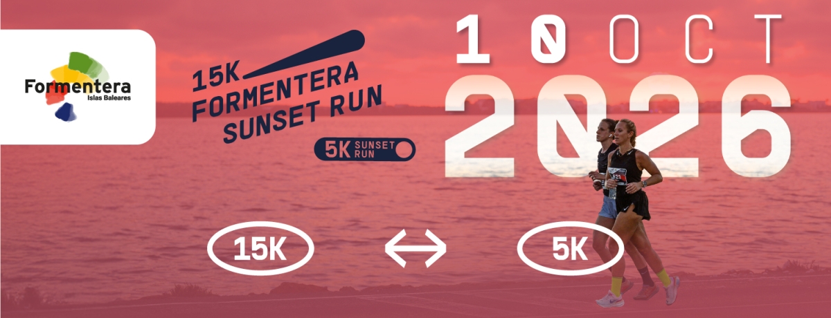 Inscripción  - 15K FORMENTERA SUNSET RUN 2026   YOGA