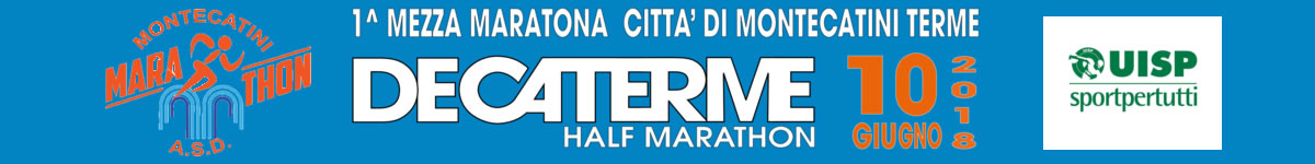 Resultados  - 1A MEZZA MARATONA CITTÀ DI MONTECATINI TERME