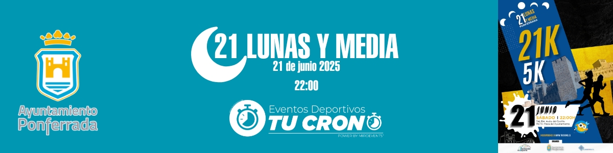Inscripción  - 21 LUNAS Y MEDIA