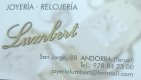 JOYERIA - RELOJERIA LUMBERT