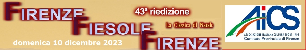 Event Registration  - 43° FIRENZE FIESOLE FIRENZE