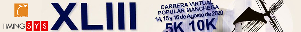 CARRERA VIRTUAL POPULAR MANCHEGA   CAMPO DE CRIPTANA 43ª 