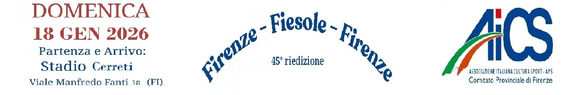 45° FIRENZE FIESOLE FIRENZE