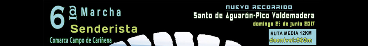 RUTÓMETRO RUTA LARGA (20 KMS)  - 6ª MARCHA SENDERISTA COMARCA CAMPO DE CARIÑENA