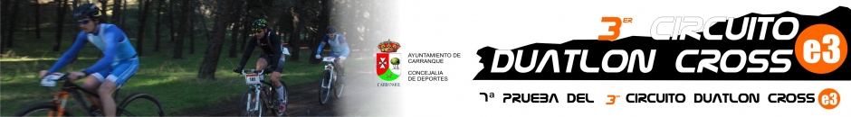 7ª PRUEBA CIRCUITO DUATLON CROSS E3   CARRANQUE