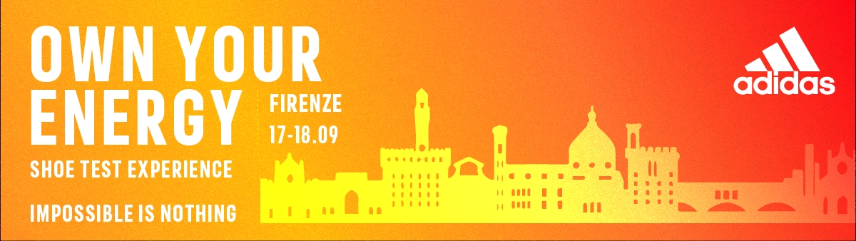 ADIDAS SHOE TEST EXPERIENCE FIRENZE, 17 18 SETTEMBRE, ASD ALBERETA 2000, VIALE DELL'ALBERETA 8