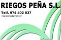 riegos peña