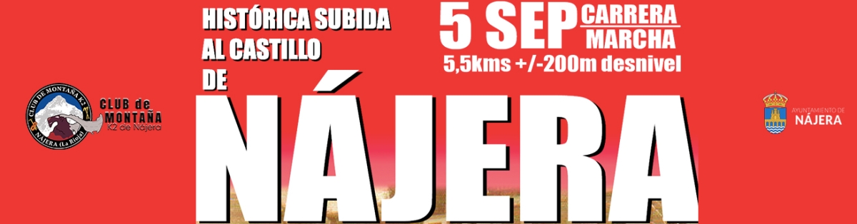 CAMISETA SUBIDA AL CASTILLO DE NAJERA